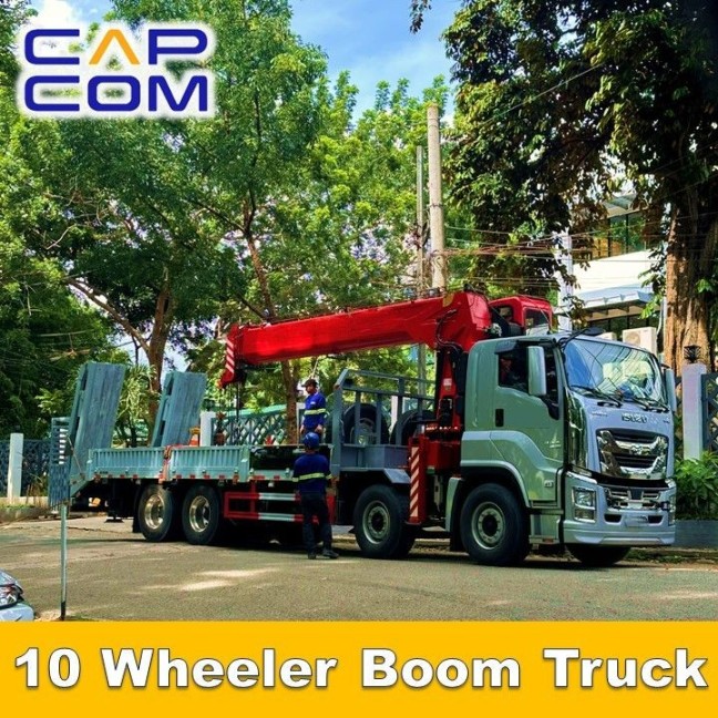 10 wheeler boomtruck rental